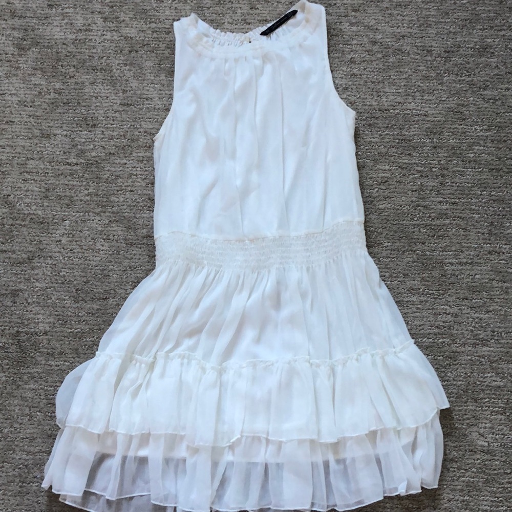 Zara White Dress